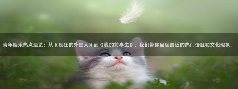星亿娱乐电子有限公司：青年娱乐热点速览：从《疯狂的外星人》到《我的前半生》，我们